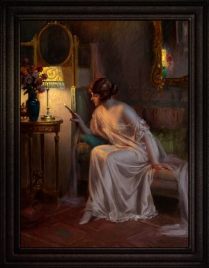 Prima Di Andare A Letto by Delphin Enjolras Classical Fine Art Old Masters Reproduction